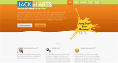 Desktop Screenshot of jackoarts.com
